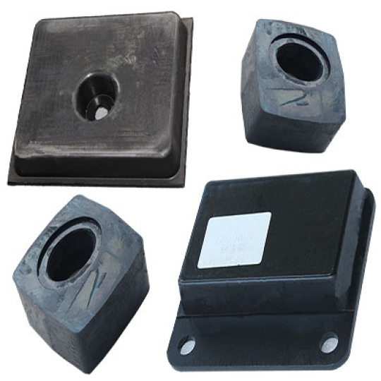 Cao su giảm  chấn khung dí cầu sau xe nâng